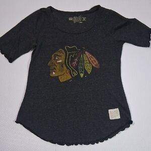 Women's Black Graphic Tee